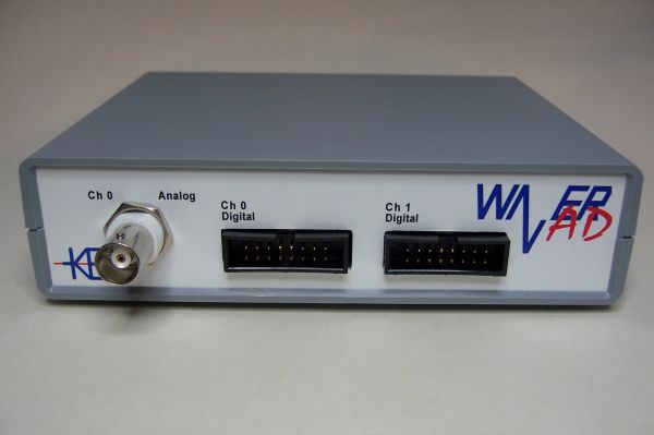 WaverAD, arbiträrer Signalgenerator und Logikgenerator