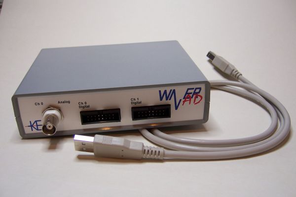 WaverAD waveform-generator with USB-cable
